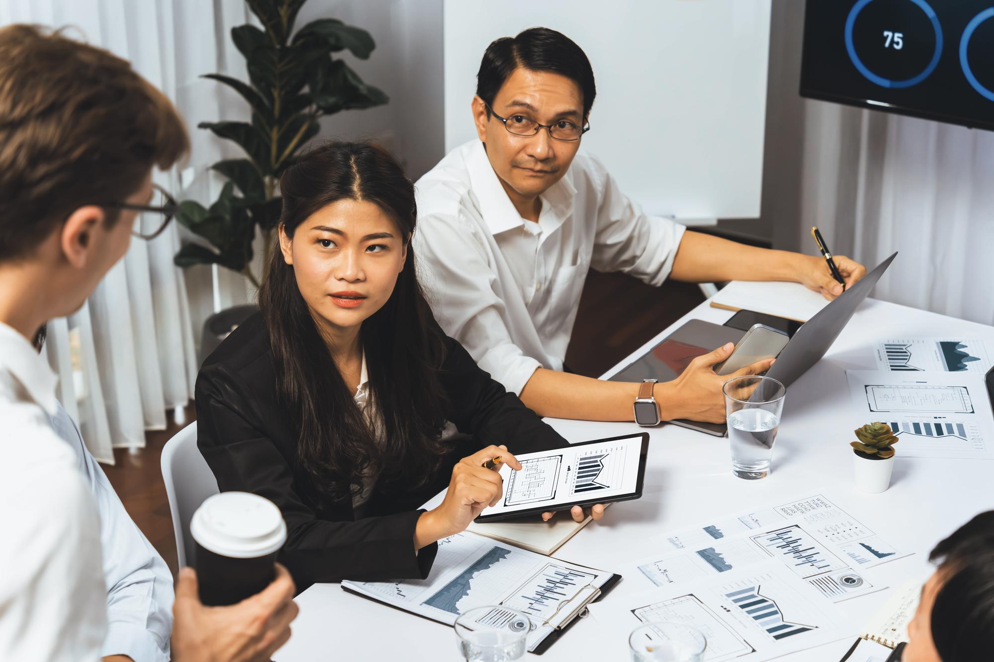 Digital marketing campaign results with strategic branding and visual communication elements
